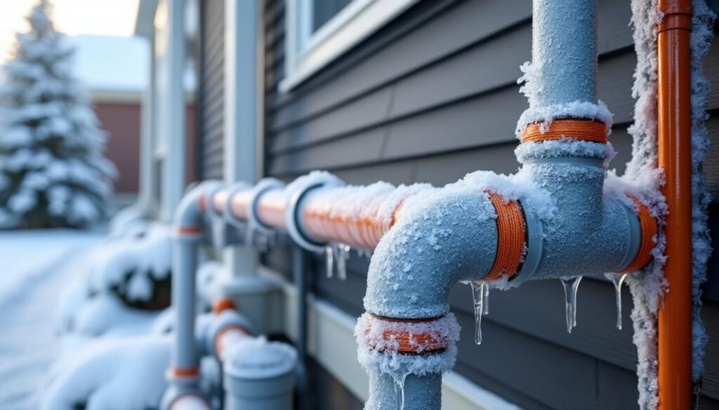 découvrez nos conseils pratiques pour éviter le gel et l'éclatement de vos tuyaux lors des périodes de grand froid, et protégez efficacement vos canalisations en hiver.